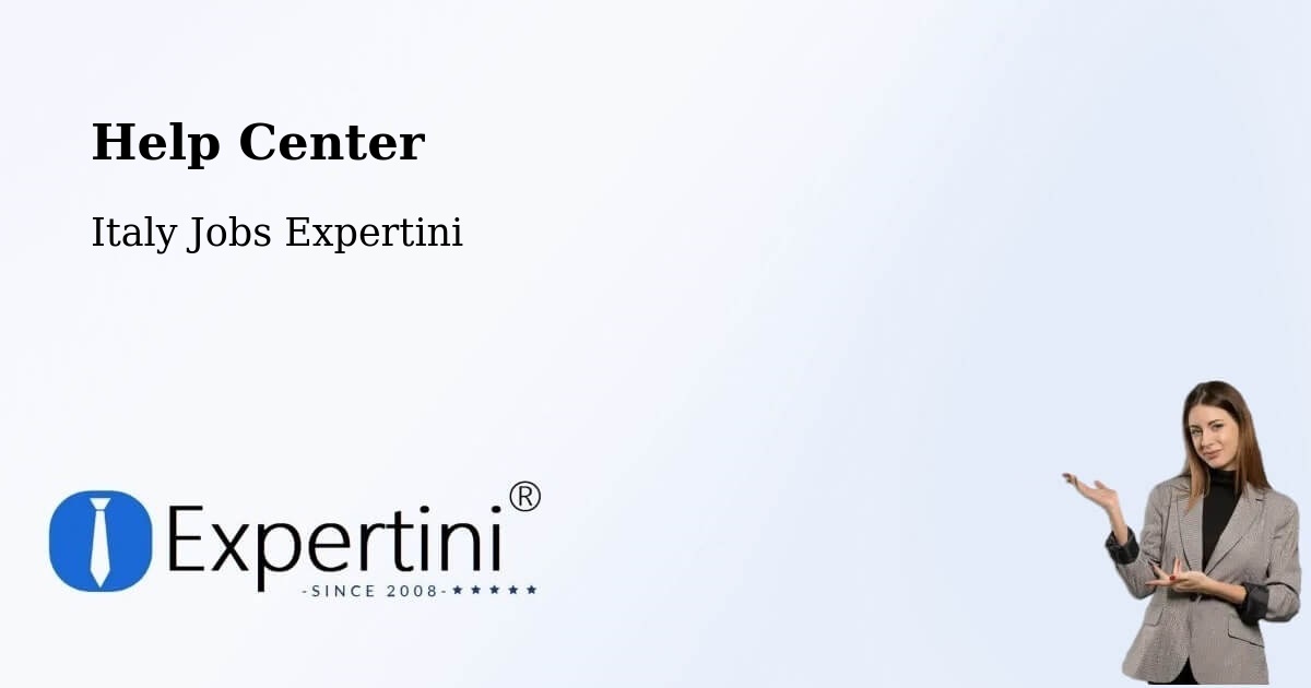Help Center – Lecco - Italy Jobs Expertini